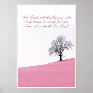 Am Ende wird alles gut sein Poster
