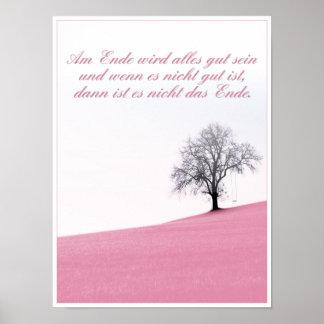 Am Ende wird alles gut sein Poster