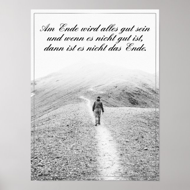 Am Ende wird alles gut sein Poster (Front)