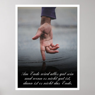 Am Ende wird alles gut sein Poster