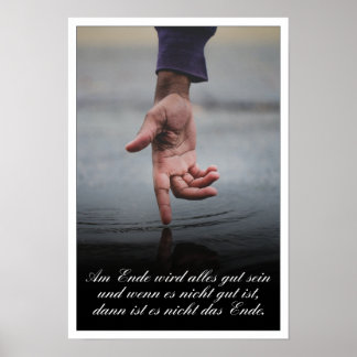 Am Ende wird alles gut sein Poster