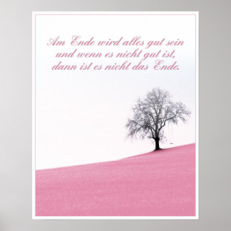 Am Ende wird alles gut sein Poster