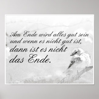 Am Ende wird alles gut sein Poster