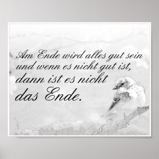Am Ende wird alles gut sein Poster