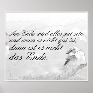 Am Ende wird alles gut sein Poster