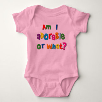 Am I Adorable Infant Creeper