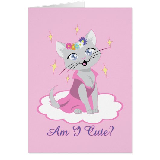 Am I Cute? Cards (Front)