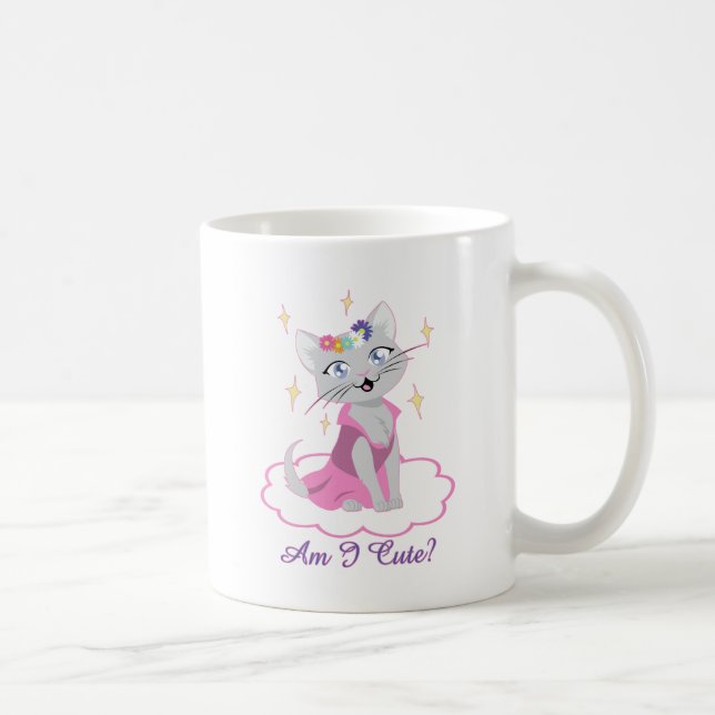 Am I Cute? Coffee Mug (Right)