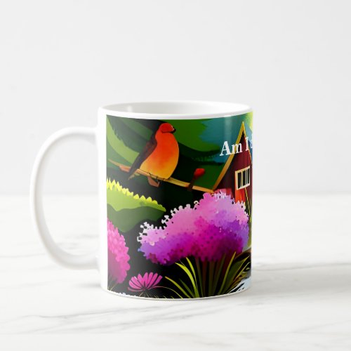 Am I dreaming colorful nature artistic custimize Coffee Mug