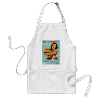 Am I Proud 1940s Canning Apron