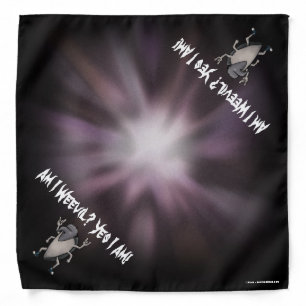 Am I Weevil - Heavy Metal Dual Corner Design Bandana