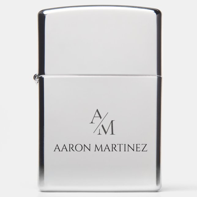 AM Initials Lighter – The Premium Gift Edition (Front)