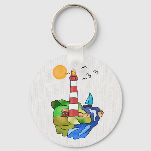 Am Meer  Keychain