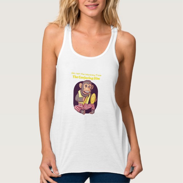 Am not the Monkey from the Conjuring film Tank Top (Front)