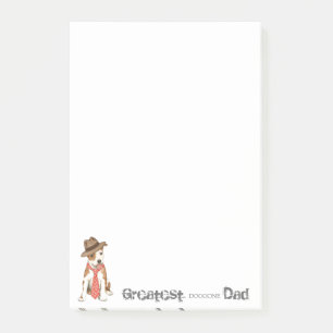 Am Staff Dad Post-it Notes
