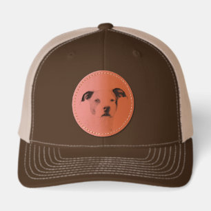 Am. Staff. Terrier/Treeing Walker Hound patch hat