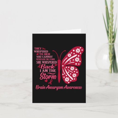 Am Storm Brain Aneurysm Awareness Month Support Gr Card