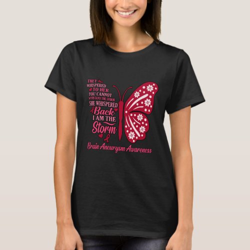 Am Storm Brain Aneurysm Awareness Month Support Gr T_Shirt