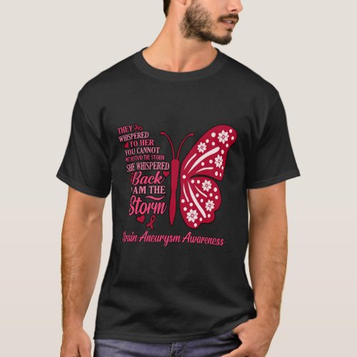 Am Storm Brain Aneurysm Awareness Month Support Gr T_Shirt