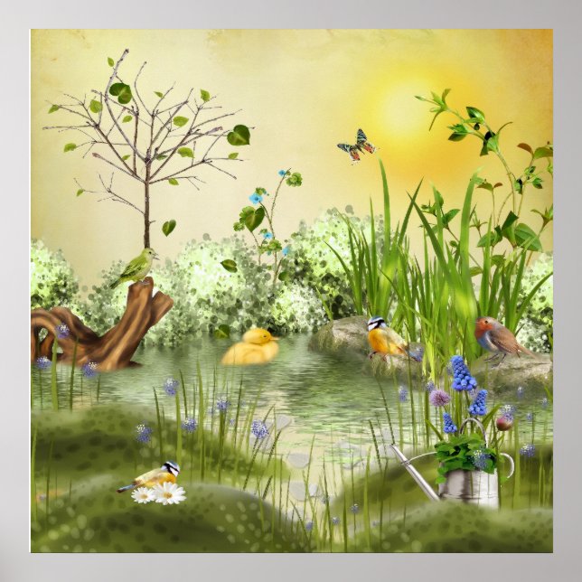 am Teich Poster (Front)