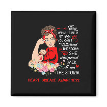Am The Storm Heart Disease Awareness  Magnet