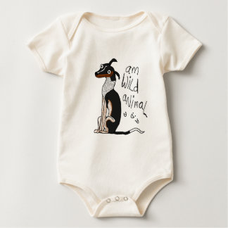Am Wild Animal Baby Bodysuit