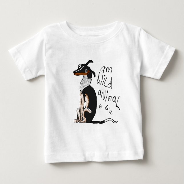 Am Wild Animal Baby T-Shirt (Front)