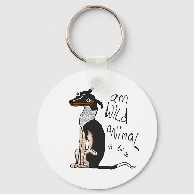 Am Wild Animal Keychain (Front)