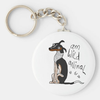 Am Wild Animal Keychain