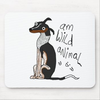 Am Wild Animal Mouse Pad by ickybana5 at Zazzle