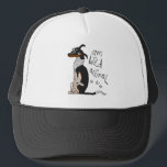 Am Wild Animal Trucker Hat<br><div class="desc">Simple Dog thinks she's a wild animal</div>