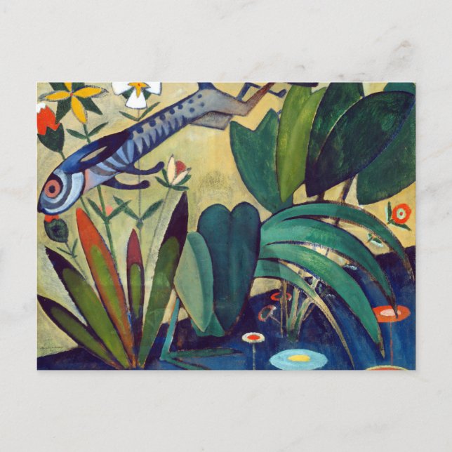 Amadeo de Souza Cardoso The Leap of the Rabbit Postcard (Front)