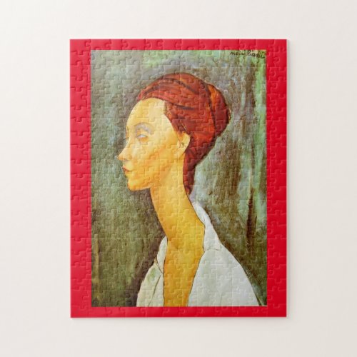 Amadeo Modigliani Portrait of Lunia Czechowska Jigsaw Puzzle