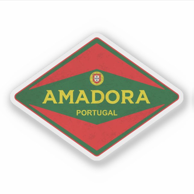 Amadora Portugal Vintage Sticker (Front)
