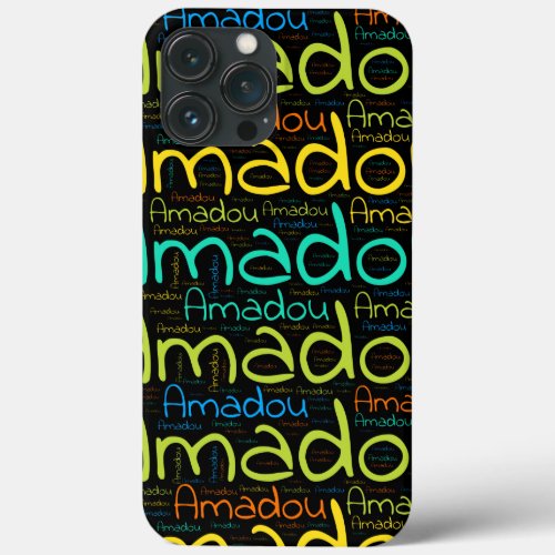 Amadou iPhone 13 Pro Max Case
