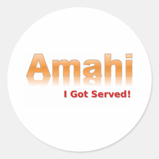 Amahi Sticker (Front)