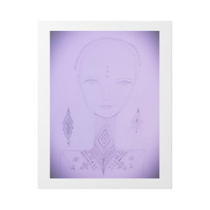 Amal Unique Colorful Portrait Gallery Wrap