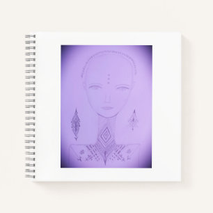 Amal Unique Colorful Portrait Notebook