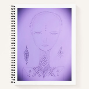 Amal Unique Colorful Portrait Notebook