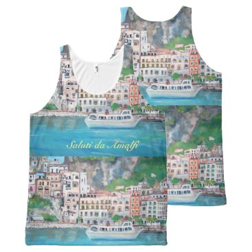 Amalfi - All-Over Printed Unisex Tank Amalfi - All-Over Printed Unisex Tank