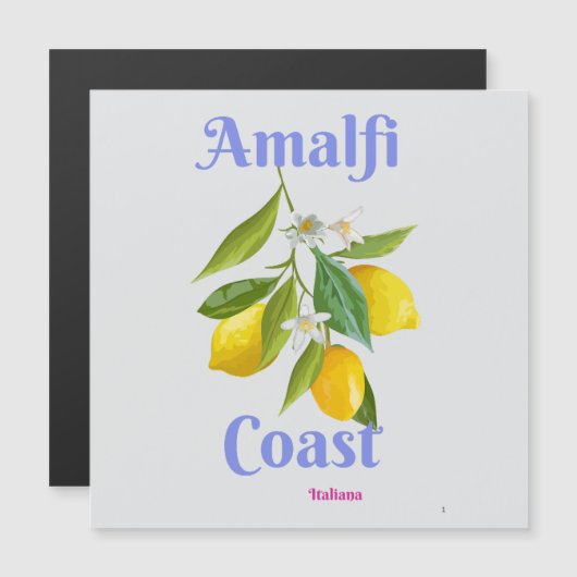 Amalfi coast (Front/Back)