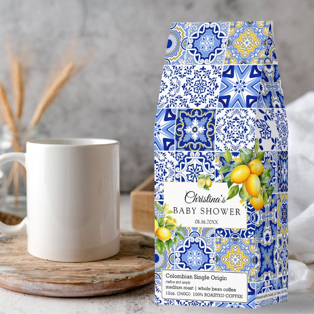 Amalfi Coast Baby Shower Gift Roasted Coffee (Creator Uploaded)