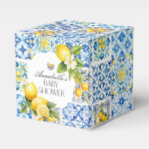 Amalfi Coast Italian Baby Shower Dessert Favors Favor Boxes