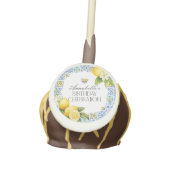 Amalfi Coast Italian Birthday Party Dessert Favors (Front)