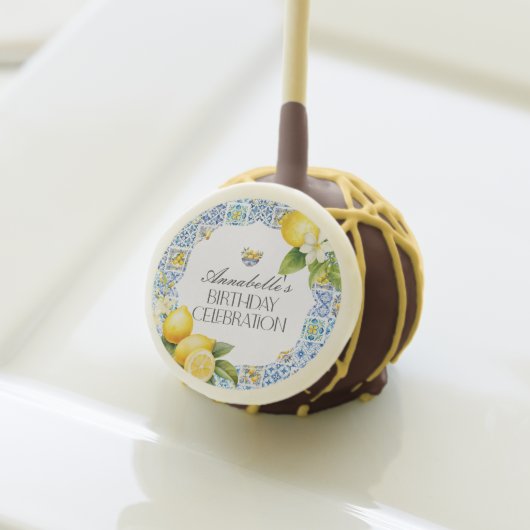 Amalfi Coast Italian Birthday Party Dessert Favors (Front Insitu)