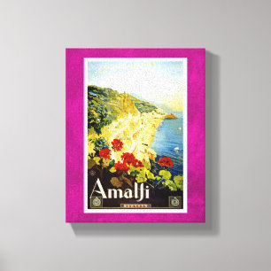Amalfi Coast, Italy Canvas Print
