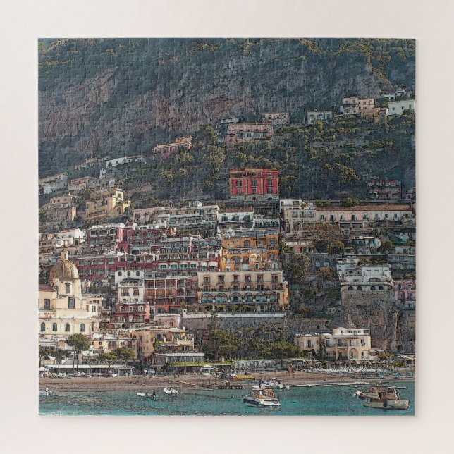 AMALFI COAST, ITALY JIGSAW PUZZLE (Vertical)