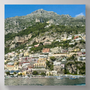 Amalfi Coast Italy Peel-n-Stick Photo Tile