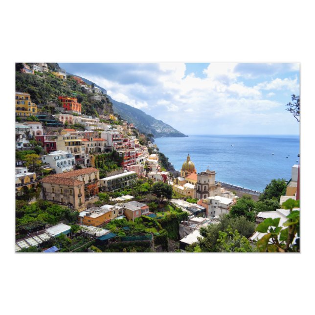 Amalfi Coast Italy Photo Print (Front)
