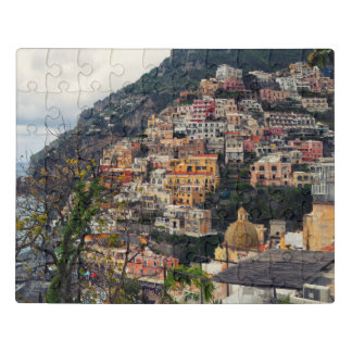 Amalfi coast Italy Positano Jigsaw Puzzle